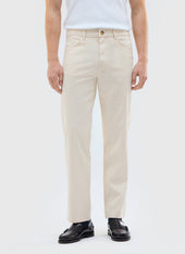 Rocco 5 Pocket Trousers | Cotton | Cream