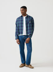 Check Boxy Long Sleeve Shirt Champion X Percival