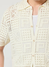 Crochet Groundsman Shirt Cotton