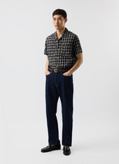 Ryco Cuban Collar Shirt Cotton Check