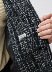 Ingegno Zip Wool Boxy Jacket