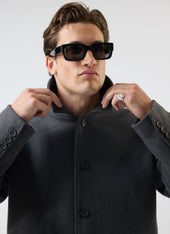Peacoat Melton Wool