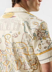 Ex Libris Cuban Shirt | Cotton Ripstop | Cream