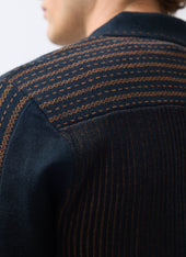 Appendix Long Sleeve Knitted Shirt Cotton With Brown