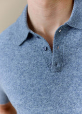 Collins Knitted Polo Yak