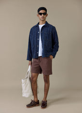 Sorrento Shorts | Linen | Brown