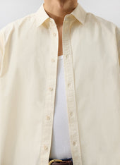 Boxy Cropped Clerk Shirt