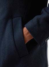 Peacoat Melton Wool