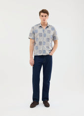 Bruno Boxy Clerk Shirt | Grey