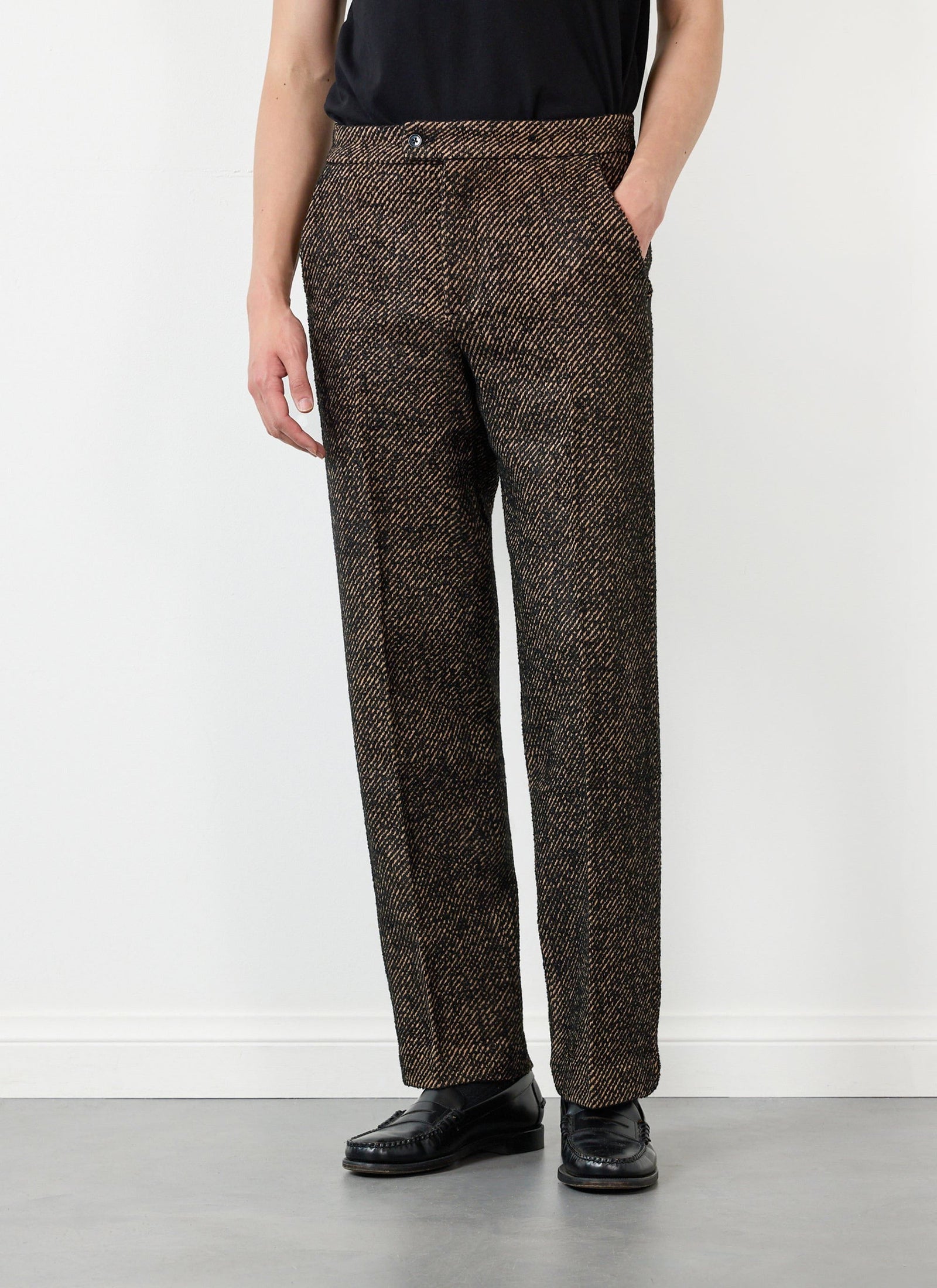Slack Trousers Twill Oak