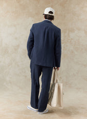 Clifton Double Breasted Blazer Linen