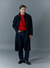 Straight Leg Denim Jeans Cotton Dark