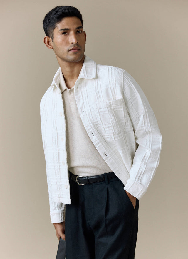 Canyon Heavyweight Overshirt | Cotton | White
