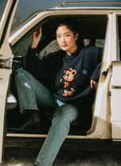 Jacquard Bear Crew Neck Champion X Percival