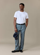 Pleated Leg Trousers Lyocell