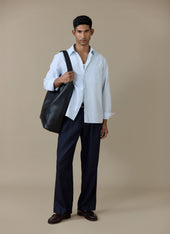 Paros Pearce Shirt | Cotton | Light Blue