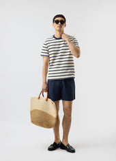Breton Stripe T Shirt Organic Cotton With