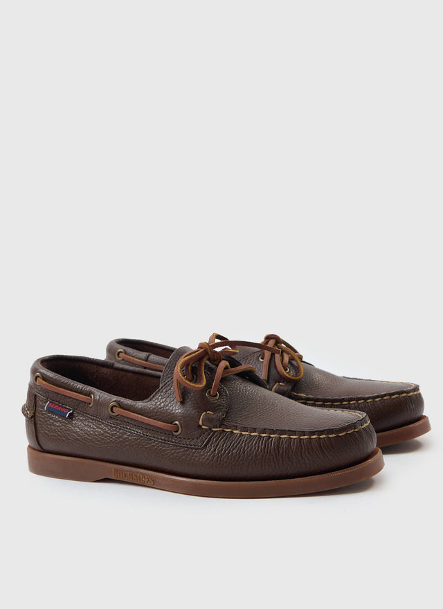 Sebago | Boat Shoe | Brown Cognac Gum