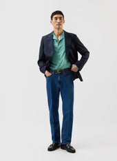 Drape Cuban Shirt Percival X Warren Green