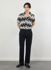 Naples Crochet Cuban Shirt Cotton