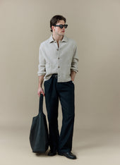 Sorrento Boxy Overshirt | Linen | Cream