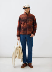 Mississippi Jacquard Overshirt Boiled Wool