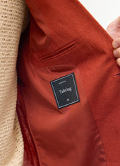 Relaxed Tailored Linen Blazer