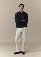 Leland Cuban Boxy Shirt Cotton