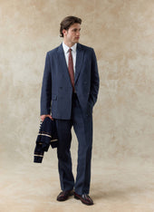 Clifton Double Breasted Blazer Linen
