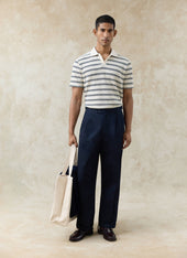 Moore Polo Cotton Stripe