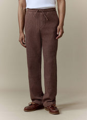 Sorrento Wide Leg Trousers | Linen | Brown