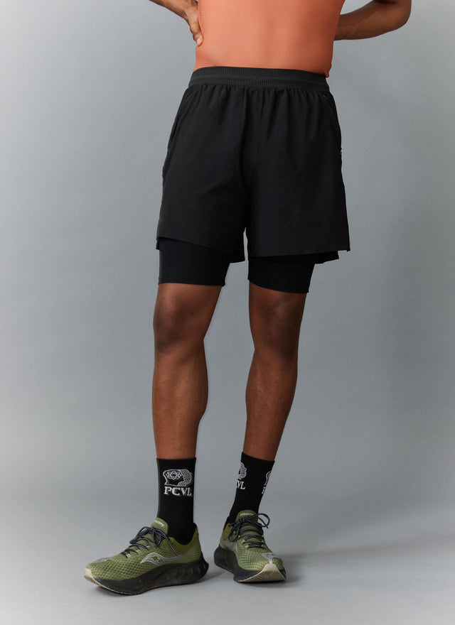 PCVL 2 in 1 Shorts | Black