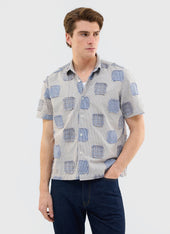 Bruno Boxy Clerk Shirt Grey