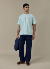 Perci Script T Shirt | Organic Cotton | Sage