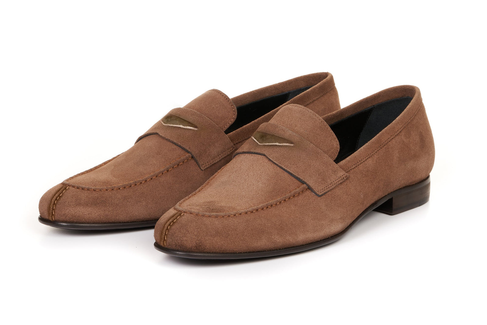 The Edward Penny Loafer Light Brown Suede