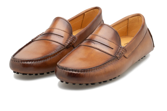 The McQueen Driving Loafer - Cuoio Nicol