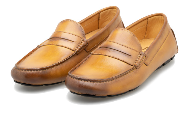 The McQueen Driving Loafer - Tobacco