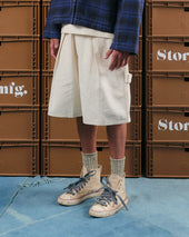Lush Carpenter Shorts - Ecru