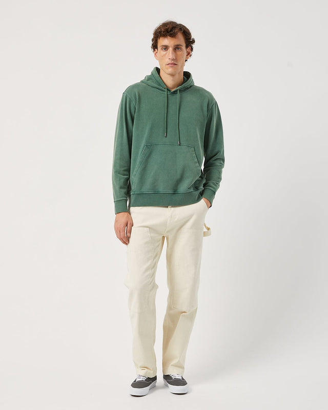 French Terry Hoodie - Washed Alpine
