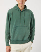 French Terry Hoodie - Washed Alpine