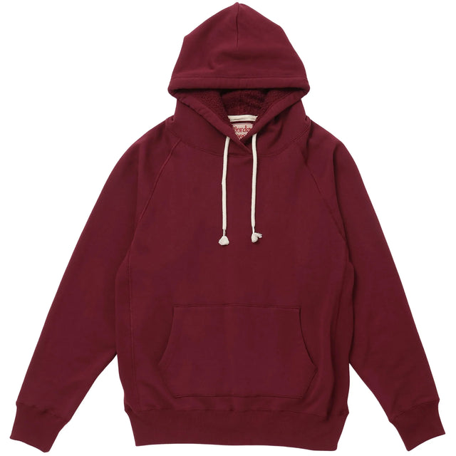 Pullover Hoodie - Super Looper French Terry - Burgundy