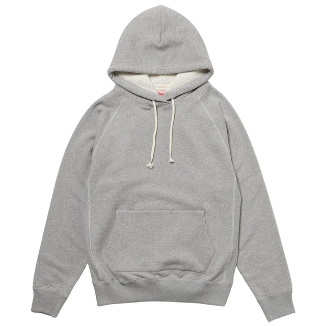 Pullover Hoodie - Super Looper French Terry - Heather Grey