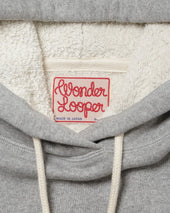 Pullover Hoodie Super Looper French Terry Heather Grey
