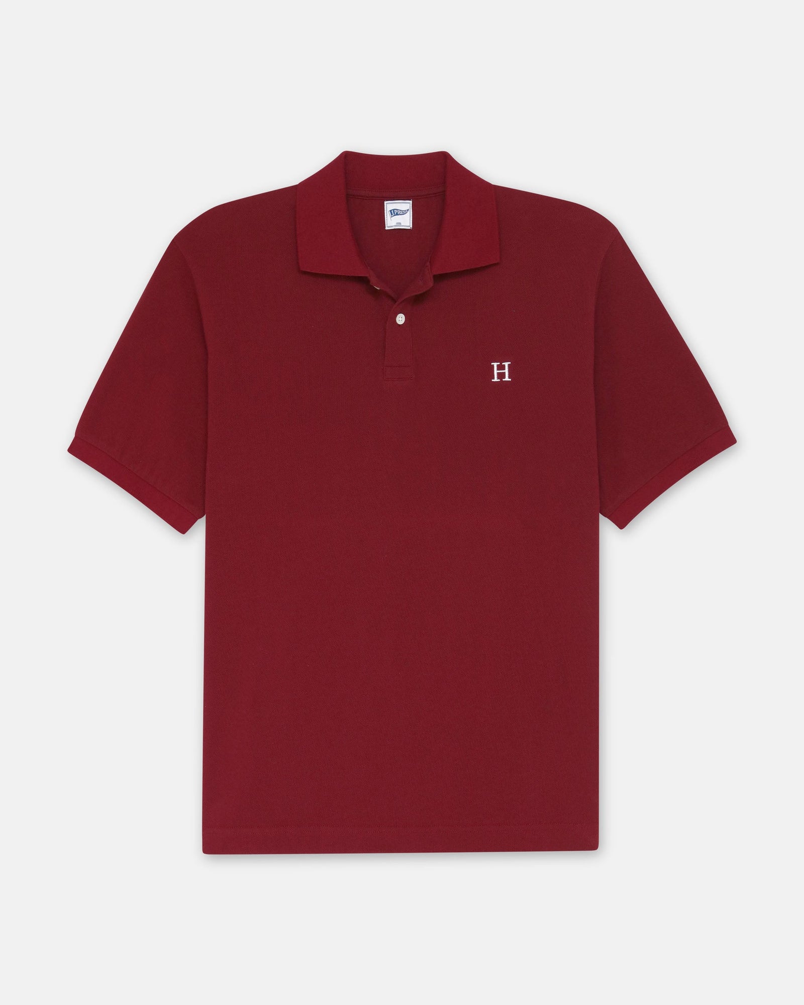 Burgundy Harvard "H" Polo Shirt
