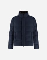 BOMBER JACKET IN ARENDELLE AND LIGHT FAUX FUR