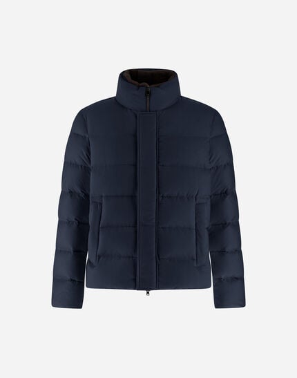 Bomber Jacket In Arendelle And Light Faux Fur