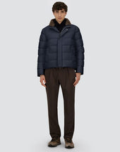 Bomber Jacket In Arendelle And Light Faux Fur