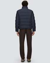 Bomber Jacket In Arendelle And Light Faux Fur