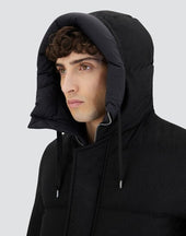 Jacket In Cashmere Silk And Ecoage