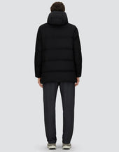 Jacket In Cashmere Silk And Ecoage